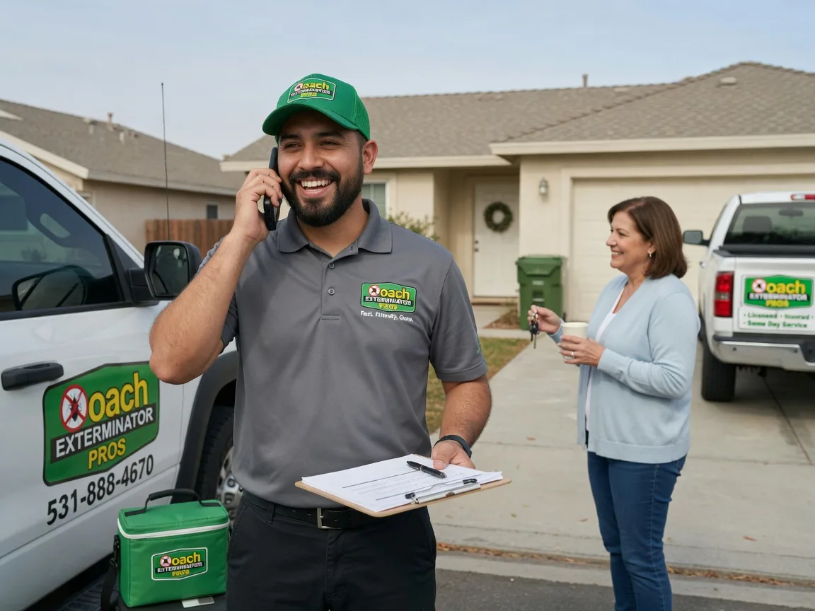 Pest Control Roach Exterminator Saint Johns, OH FAQs